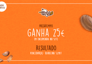 [Novo Sorteio] Resultado - Passatempo "Ganha 25€ em encomenda no site" (Comidas.pt - Faro)